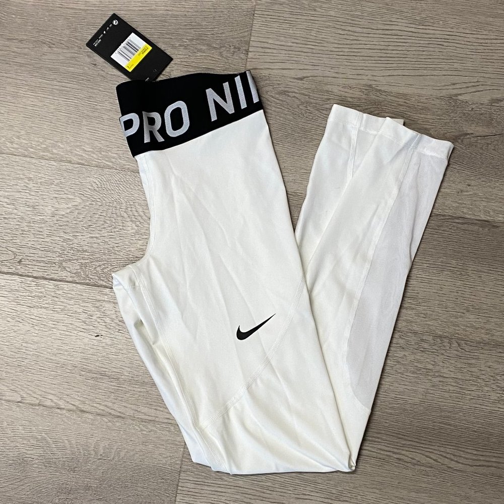 Nike Pro Tights - White